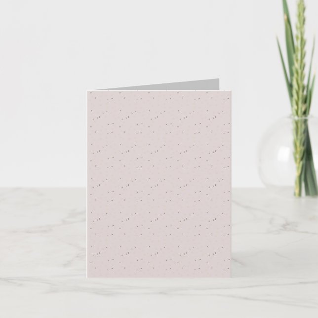 Carte de voeux pliée (Devant)