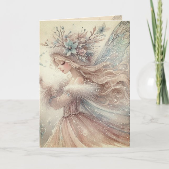 Carte de vœux pliée (Devant)