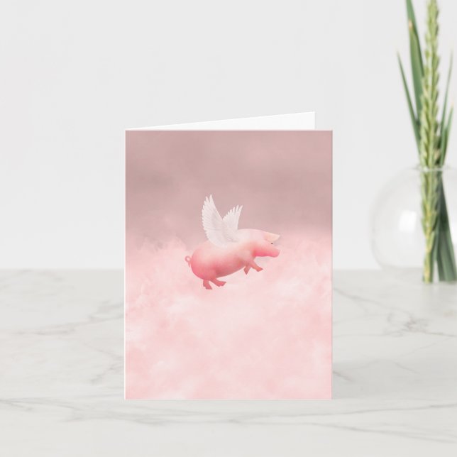 Carte de voeux pliée (Devant)