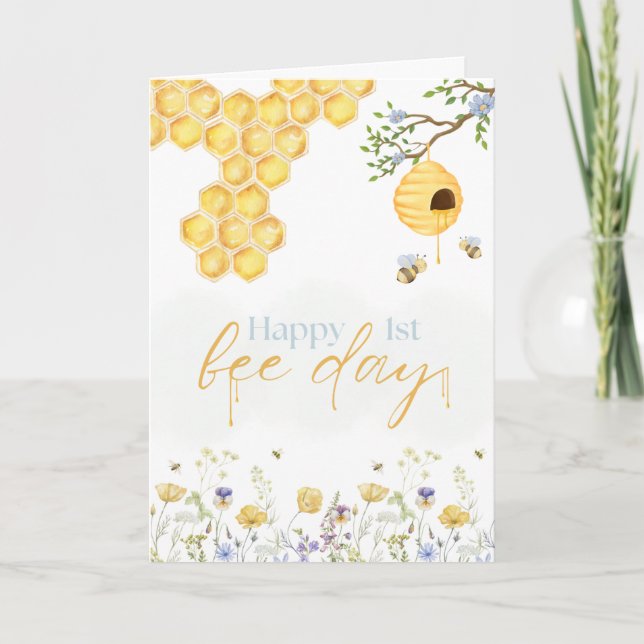 Carte de voeux pliée (Devant)