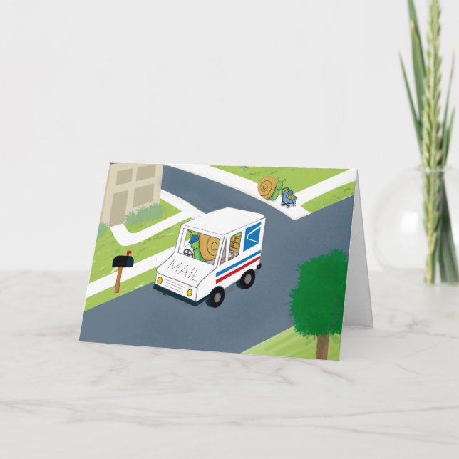 Carte de vœux pliée (Devant)