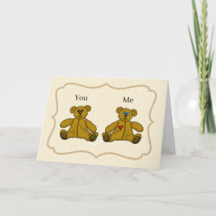 Carte de voeux pliée