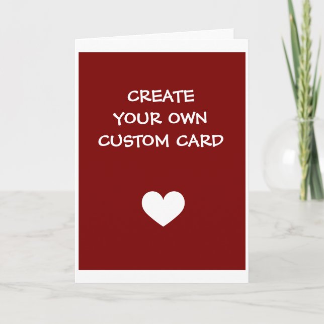 Carte de vœux pliée (Devant)