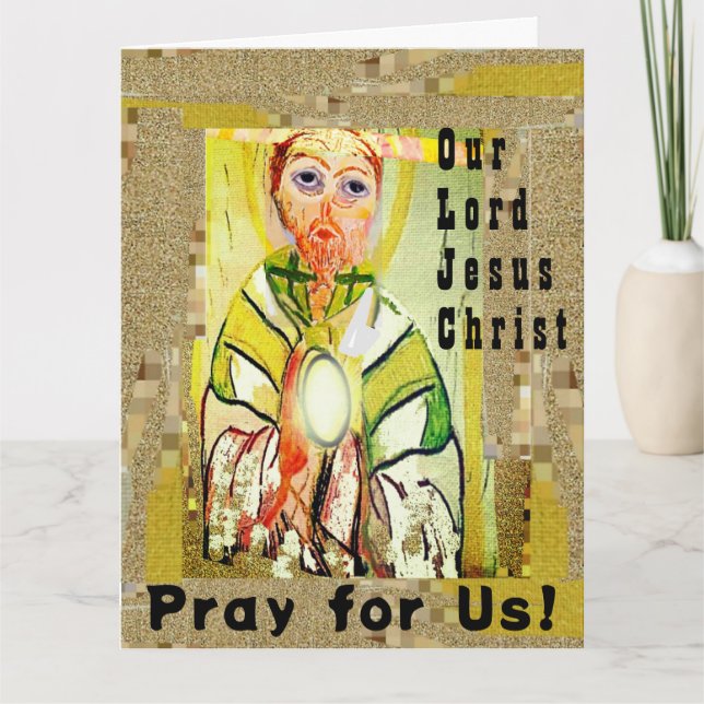 Carte de voeux pliée (Devant)