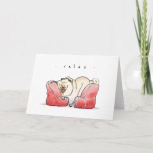 Carte de voeux pliée