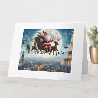 Carte de voeux pliée