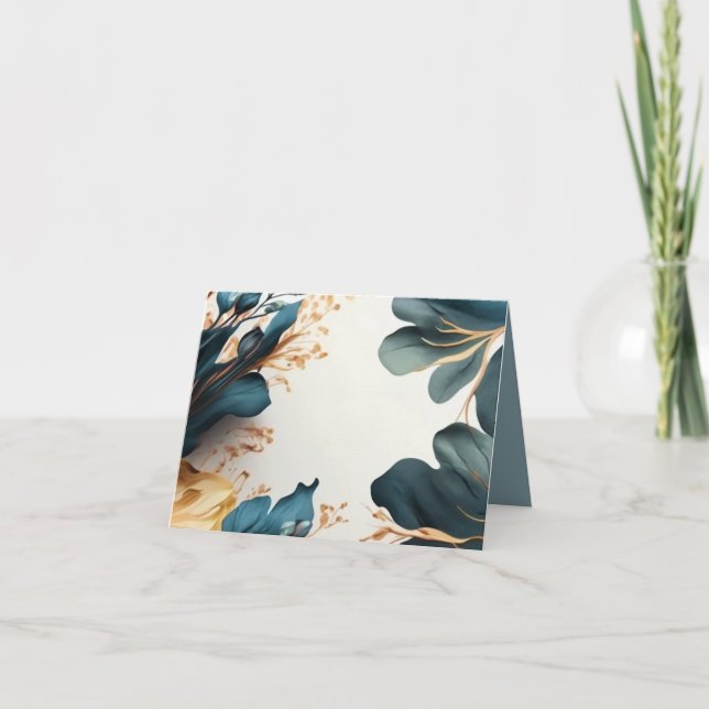 Carte de voeux pliée (Devant)