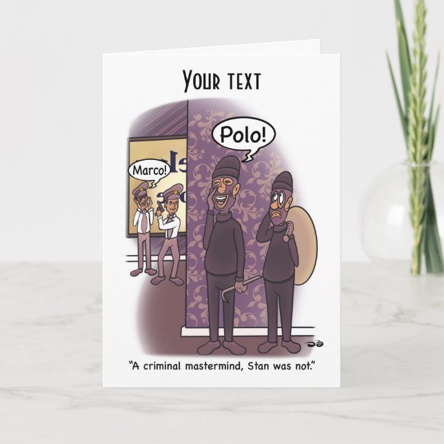 Carte de voeux pliée (Devant)