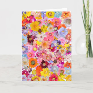 Carte de voeux pliée