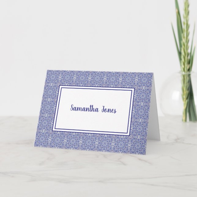 Carte de voeux pliée (Devant)