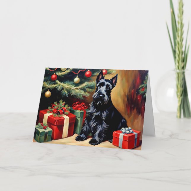 Carte de vœux pliée (Devant)