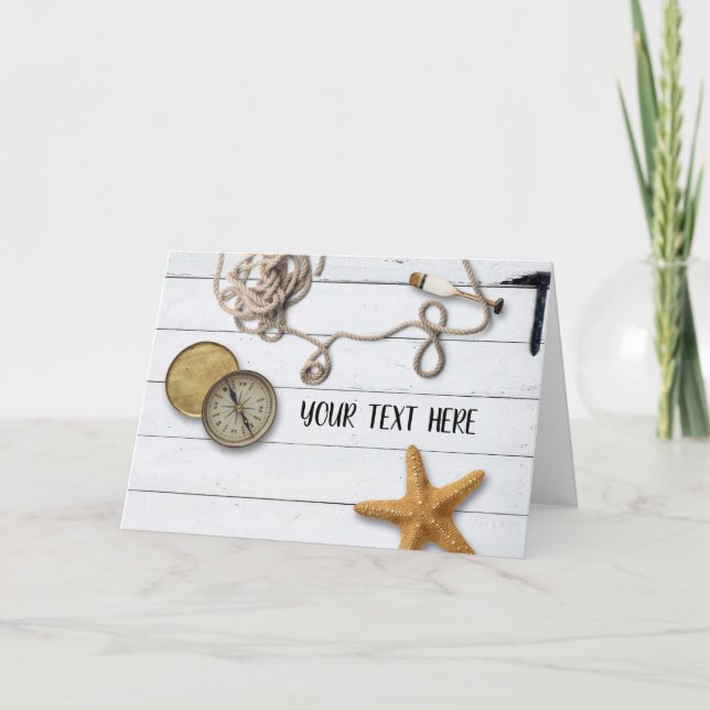 Carte de voeux pliée (Devant)