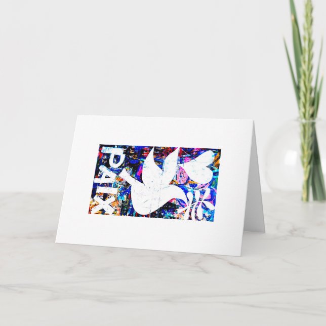 Carte de vœux pliée (Devant)