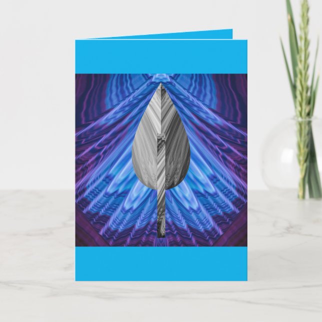 Carte de voeux pliée (Devant)