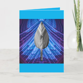 Carte de voeux pliée