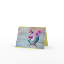 Carte de voeux pliée