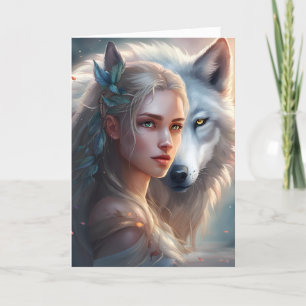 Carte de voeux pliée