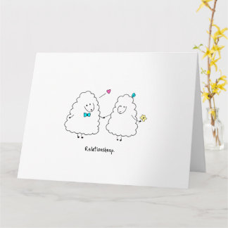 Carte de voeux pliée