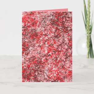 Carte de voeux pliée