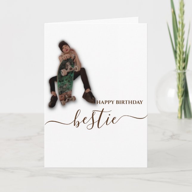 Carte de vœux pliée (Devant)