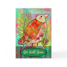 Carte de voeux pliée