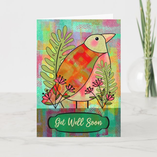 Carte de voeux pliée (Devant)