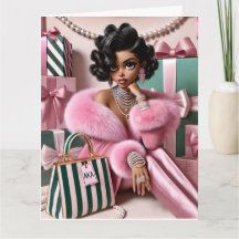 Carte de voeux pliée