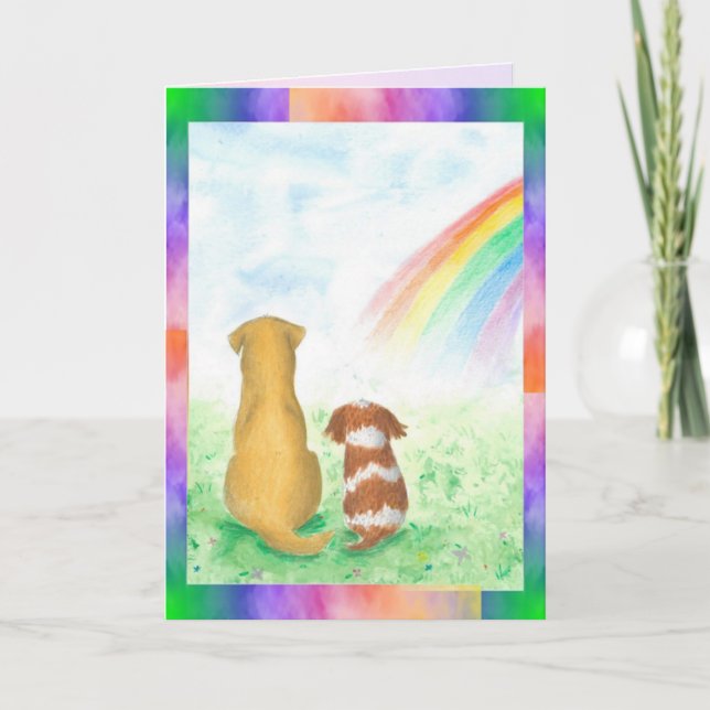 Carte de voeux pliée (Devant)