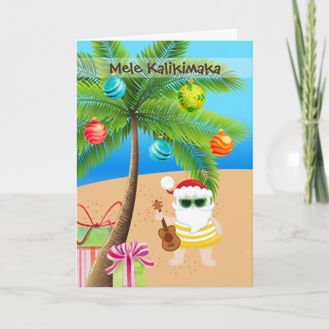 Carte de voeux pliée (Devant)