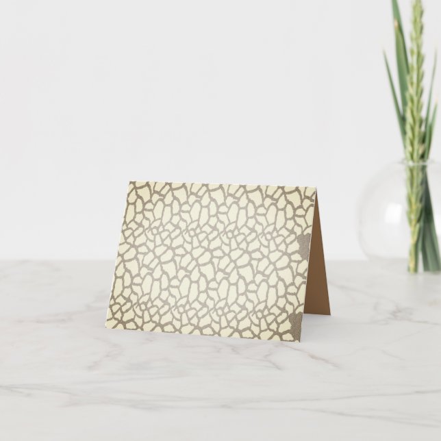 Carte de vœux pliée (Devant)