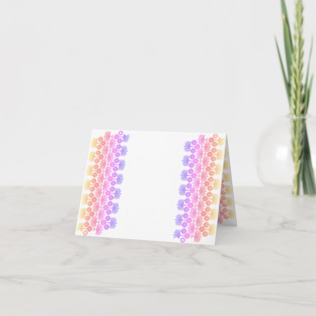 Carte de voeux pliée (Devant)