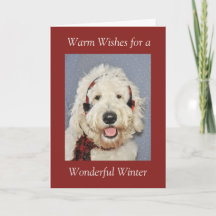 Carte de voeux pliée