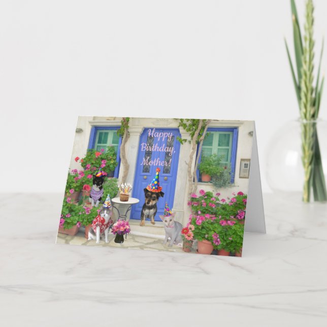 Carte de voeux pliée (Devant)