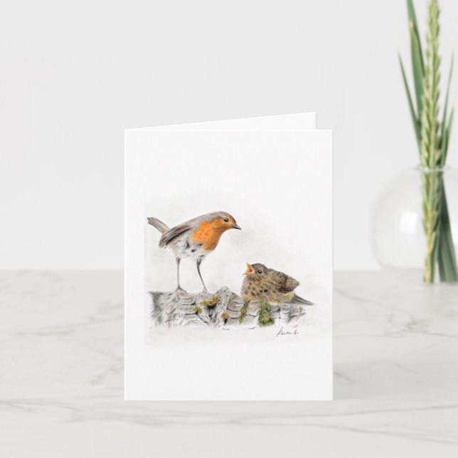 Carte de voeux pliée (Devant)