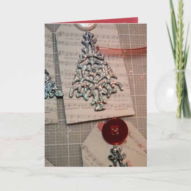 Carte de voeux pliée (Devant)