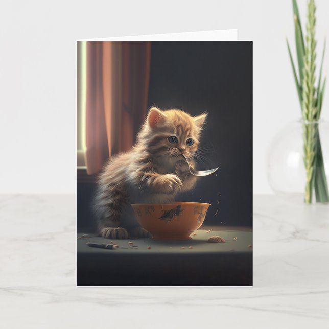 Carte de voeux pliée (Devant)