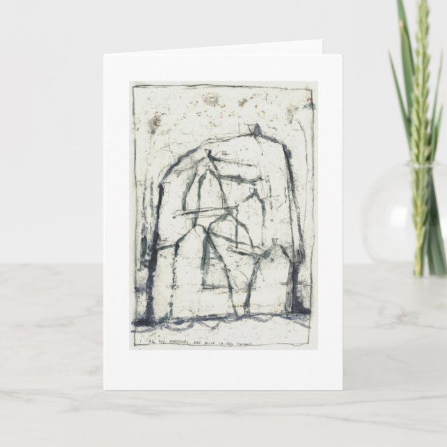 Carte de voeux pliée (Devant)