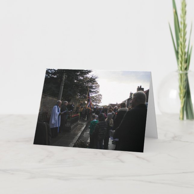 Carte de voeux pliée (Devant)