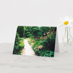 Carte de voeux pliée 5" x 7"