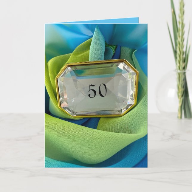 Carte de voeux pliée Anniversaire personnalisez vo (Devant)