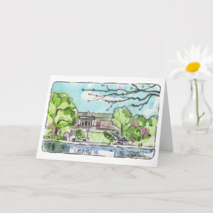 Carte de voeux pliée Cleveland Museum of Art