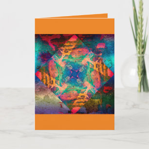 Carte de vœux pliée - Collection Cool Squares