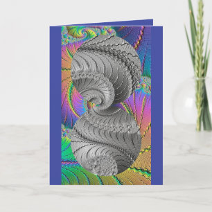 Carte de voeux pliée - Collection Double Lune
