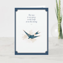 Carte de voeux pliée du 18e anniversaire