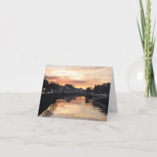 Carte de voeux pliée - Dublin, Irlande