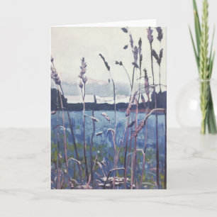 Carte de vœux pliée Holland Sea Grasses
