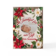 Carte de vœux pliée 'Magie de l'enfance'