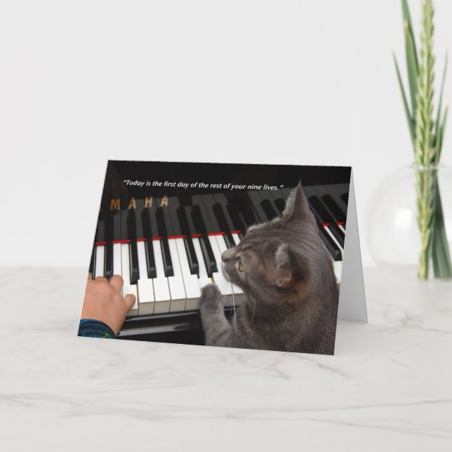 Carte de voeux pliée Nora Quote 7"x5" (Devant)