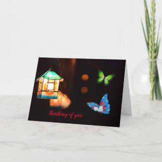 Carte de voeux pliée pour la Fête des Mères