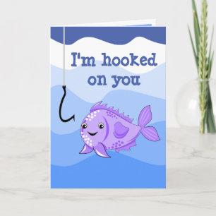 Carte de vœux pliée pour la Saint-Valentin